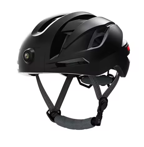 Smart Helmet - Action Camera - E Bikes, Fatbikes - Zwart